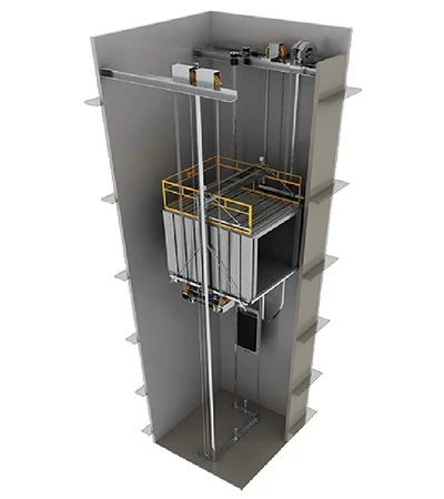The design service life of the freight elevator door casing The design service life of the freight elevator door casing